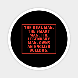 English Bulldog Magnet